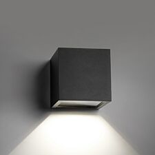 Cube Vägg LED Down Svart